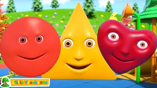 The Shapes Song, Preschool Video and Learning Song for Kids