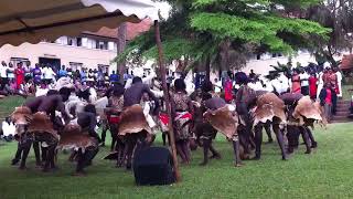 Acholi students performing BWOLA at Makerere University