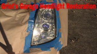 Griots Garage headlight restoration kit