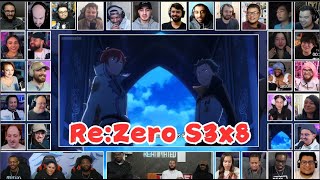 Re:Zero Season 3 Episode 8 MEGA Reaction Mashup