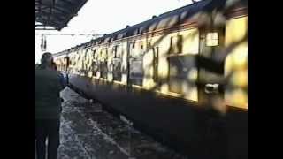 37429 at Crewe with the Birmingham - Holyhead. December 2000.