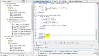 ABAP in Eclipse Tutorials - Refactoring capabilities