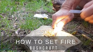 How to set fire.(Ako založiť oheň)