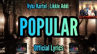 Vybz Kartel, Likkle Addi - Popular Lyrics (Dancehall Royalty Album) [Official]