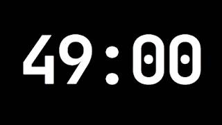 49-minute countdown timer
