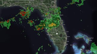 LIVE RADAR: Showers and storms moving through Tampa bay