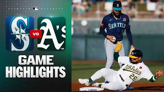 Mariners vs. A's Game Highlights (5/25/26) | MLB Highlights