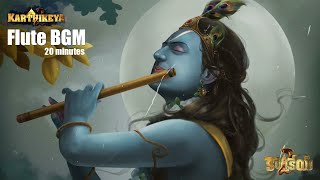 Lord Krishna Flute BGM  | 20 mins LOOP | Karthikeya 2 | Nikhil Siddhartha, Anupama Parameswaran
