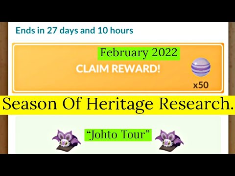 Season Of Heritage Catch Challenge Pokemon Go Johto Tour Pokemon Go Event Pokemon Go Research