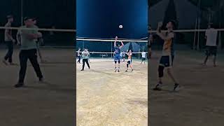Volleyball powerful spike😈 || volleyball spike video🏐 || volleyball status video || #short #viral