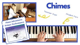 Chimes 🎹 with Teacher Duet [PLAY-ALONG] (Piano Adventures Primer Performance)