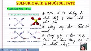 SULFURIC ACID MUOI SULFATE