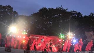 ２０１４年　桐生八木節祭ダンス八木節　舞起龍演舞