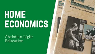 Christian Light Education Home Economics 1 Homeschool Curriculum Flip-Through