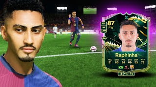 87 DINHO MAGIC EVOLUTION RAPHINHA PLAYER REVIEW | FC 25 ULTIMATE TEAM