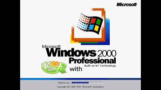 Windows 2000 Professional Startup \u0026 Shutdown Sounds with Zunda Horizon