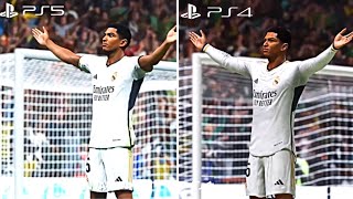 EA FC 24 | PS5 vs PS4 Graphics and New Celebration Comparison