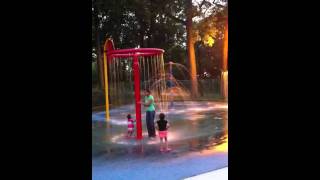 Ayana Sahana at water area in Bayonne Park