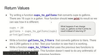 06 - Return Values & Scope