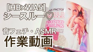 ［作業動画］手帳カスタマイズ♡HBxWA5シースルー