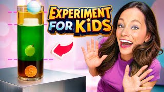 Easy Density Experiment for Kids - Emily's Science Lab