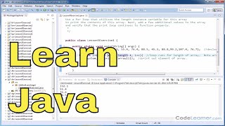 Learn Java - Exercise 05x - Array Length Instance Variable