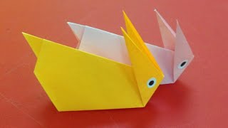 How to make a paper rabbit | Easy origami rabbits for beginners making | DIY-Paper Crafts
