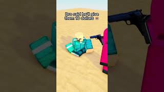 10 Dollars #roblox #robloxanimaion #reccomended #squidgame #squidgame2