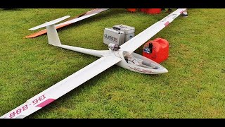 (187 mph capable)1/3 SCALE COMP ARF GLASSER DIRKS DG 800 (6 mtr) GLIDER - JETCAT P100 TURBINE - 2019