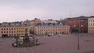 Aamuinen Senaatintori, Helsinki