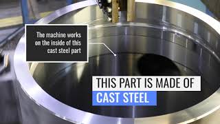 20,000 Pound Outer Casing; Large Part Machining