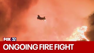 As firefighters tackle California blaze, more strong winds could be trouble