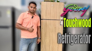 Latest Godrej Double Door Inverter Refrigerator 2024 | Wooden Finish Refrigerator | Demo and Review