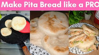 How to make Pita Bread at home like a PRO (without oven)