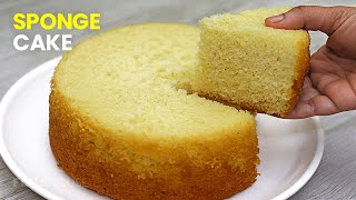 స్పాంజి కేక్ | బేకరీ స్టైల్ కేక్ కుక్కర్ లో | Vanilla Sponge Cake Without Oven In Telugu |Food House