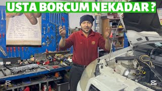 AĞIR BAKIM YAPTIK , KAÇ PARA ALDIK !! ( Murat Usta oto tamircisi )