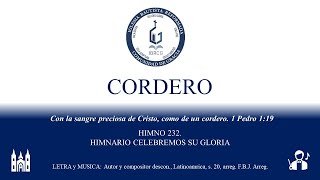 HIMNO 232  CORDERO