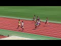 2017京都高校ユース陸上　1年男子100m準決勝1～3組