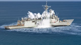 Güçlü ABD Denizaltı Torpido Dev Donanma Botunu Havaya Patlattı