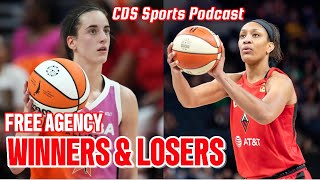 WNBA Winners \u0026 LOSERS In Free Agency: Who CRASHED \u0026 BURNED? Who EYES A TITLE? Is Caitlin Clark Ready