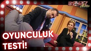 Haluk Bilginer'e Oyunculuk Testi! - Beyaz Show