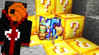 ვხურავ Minecraft მაგრამ ბლოკები Lucky Block-ებია