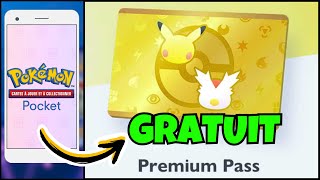 Comment obtenir GRATUITEMENT le Pass Premuim Pokémon JCC Pocket