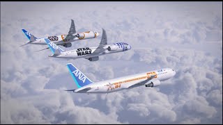 STAR WARS™ JETS (R2-D2™ ANA JET / STAR WARS™ ANA JET / BB-8™ ANA JET)