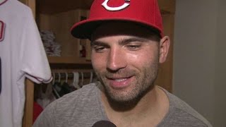 SF@CIN: Votto discusses facing his former teammate