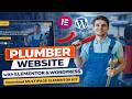 Complete Multipage PLUMBER WEBSITE using ELEMENTOR | Wordpress Elementor 2026