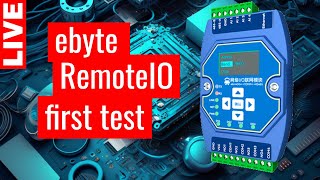 Playing with modbus RemoteIO module