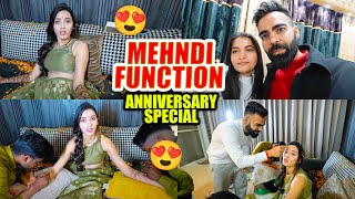 Anniversary Special Mehndi Function at Lakhneet’s😍