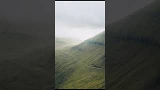 Mountain, foggy, windy, wind sounds, nature sounds, breeze sound - windy wind sound