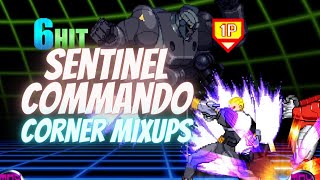 MvC2 - Sentinel Commando Corner Mixups